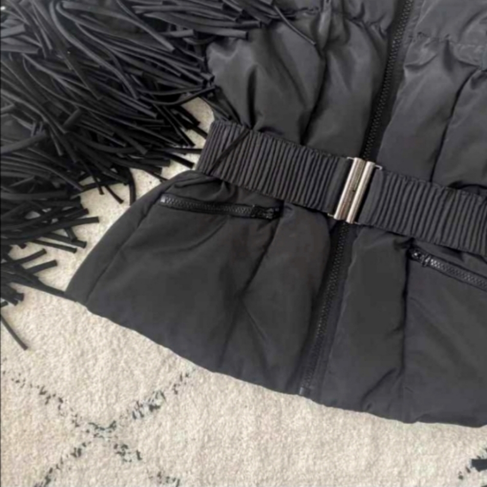 BALMAIN Hooded Fringe Jacket - Picture 5 of 14